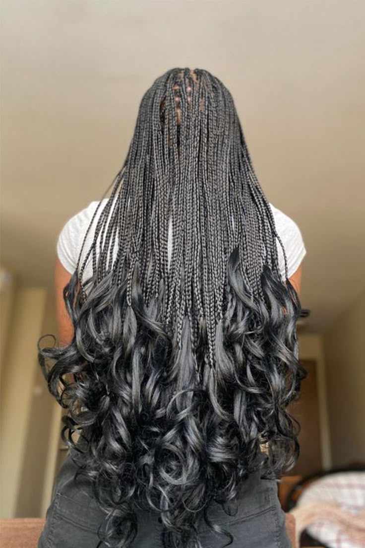 French Curl Braids / Twists